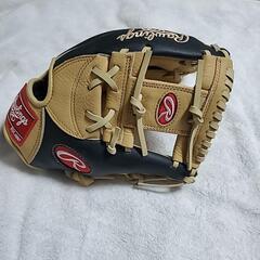 未使用品　ローリングス 一般軟式グローブ 人気色キャメル オールラウンド用の画像