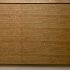 無印良品 ステンレス追加棚 オーク材 ステンレスユニットシェルフ用 幅84cmの画像