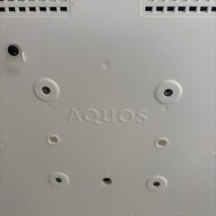 【決まりました】早い方優先　24型シャープAQUOSの画像