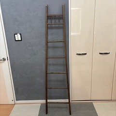 木製はしごの画像