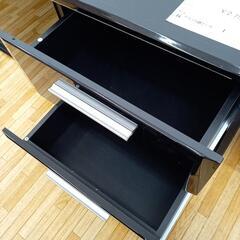 【リユースのサカイ八街店】★ジモティ割あり★ TV台　ブラック　クリーニング済　YJ7440の画像