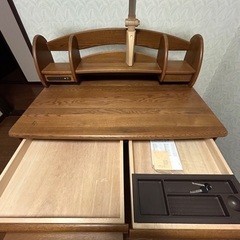 浜本工芸　学習机　勉強机　Ａの画像