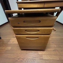 浜本工芸　学習机　勉強机　Ａの画像