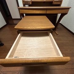 浜本工芸　学習机　勉強机　Ａの画像