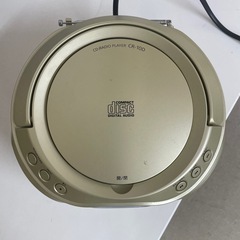 aiwa CDラジオカセットレコーダー ゴールド 動作品 ゴールドの画像