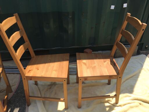 IKEA ヨックモック　椅子4脚付き　引き取り限定 IKEA Original】JOKKMOKK -ヨックモック- テーブル＆チェア4脚