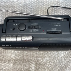 SONY ラジカセの画像