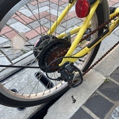 20インチ　折りたたみ自転車の画像