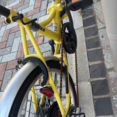 20インチ　折りたたみ自転車の画像