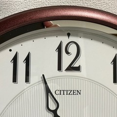 CITIZEN  シチズン　電波掛時計　美品の画像