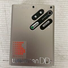 【新品未使用】SONY WALKMAN DD WM-DD ウォークマン カセットウォークマン 現状渡し 付属品付き 当時物 レア 希少 Y2109の画像
