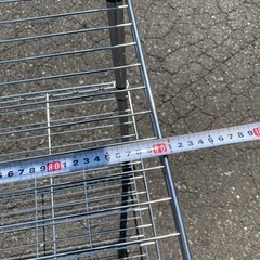 美品 スチールラック 可動式 棚 5段 J-3の画像