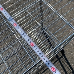 美品 スチールラック 可動式 棚 5段 J-3の画像