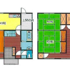 ✨【秋田県横手市戸建て】🎉工事関係者大歓迎。法人寮にも大家族にも安心の145平米の広い戸建！⭐️駐車場2台可能！⭐️ペット飼育も可能！🎉法人契約も可能！工場の寮や事務所利用可！🎊ローソンまで徒歩5分で超便利！ - 不動産