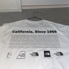 ノースフェイスTシャツの画像