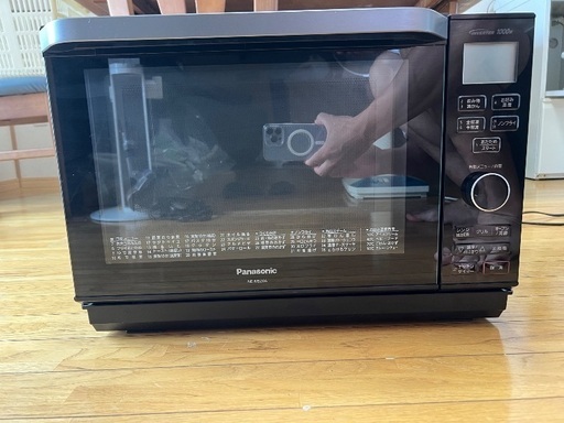中古◎Panasonicオーブンレンジ NE-MS266-K（2020年製） Panasonic製/2020年式/出力1000W/オーブンレンジ/NE-MS266-K