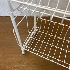 【リユース☆エコちょっぷ】水切りラック　キッチン　の画像