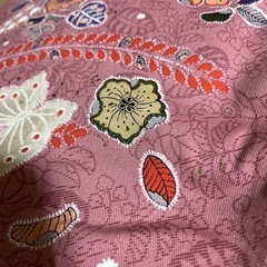 座布団　和柄　ピンク　5枚　　の画像