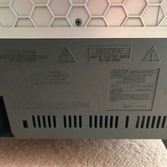 SONY　MDラジカセの画像