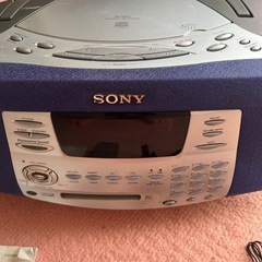 SONY　MDラジカセの画像