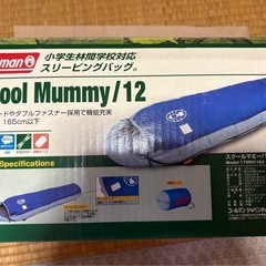 小学生用寝袋の画像