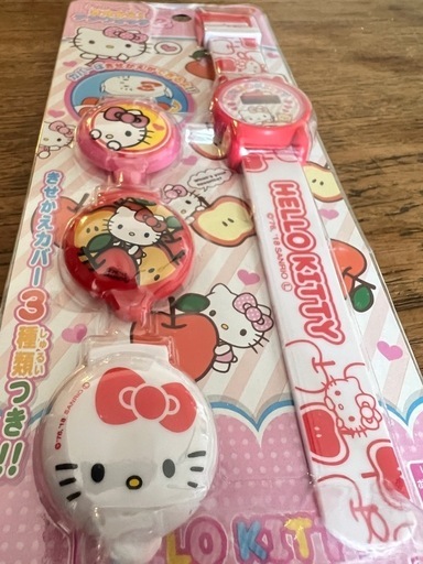 未使用ハローキティきせかえ！デジウオッチ2 (senayan ) 東伏見