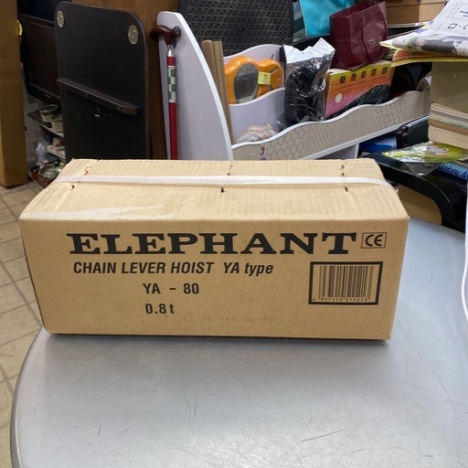 ELEPHANT チェーンレバーホイスト YA-80 0.8t MT-7820