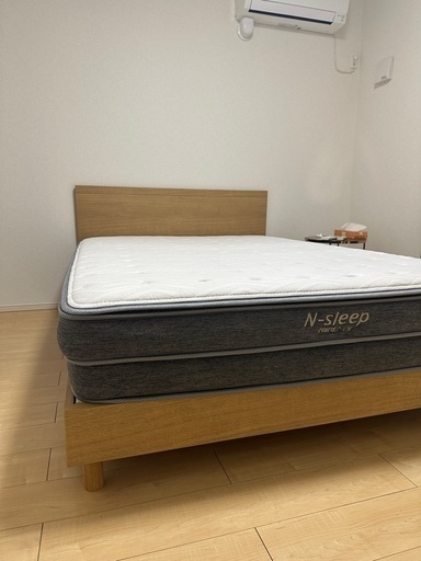N-sleep Hard02-CR スプリングマットレス ダブルサイズ ダブルマットレス(NスリープハードH2-02CR VH) | ニトリネット