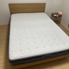 N-sleep Hard02-CR スプリングマットレス ダブルサイズの画像