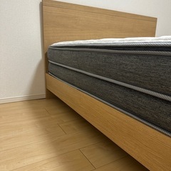 ダブルベッドフレーム　LEG床板の画像