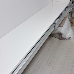 【8/20〜22お渡し】IKEA BESTÅ BURS デスク／使用感ありの画像