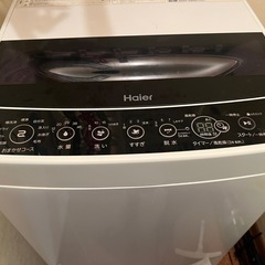 【24日まで】洗濯機 Haier 2020年製の画像