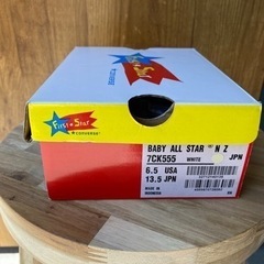 コンバース　ベビーシューズの画像