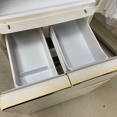  シャープ 4ドア冷蔵庫 415L SJ-GT42D 徹底除菌クリーニング済み  どっちもドア 左右両開き ガラスドア プラズマクラスター メガフリーザー 雪下シャキット野菜室 自動製氷 新鮮冷凍 おいそぎ冷凍 節電 ファン式 自動霜取りの画像