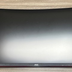AOC 27インチ 湾曲ゲーミングモニター 165Hz 1ms の画像
