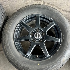 冬タイヤアルミホイール4本セット ブリヂストン　VRX2  21年製の画像