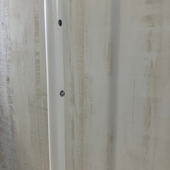 J３７６⭐️ ハンガーラック白　高さ調節可能の画像