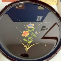 会津塗り お盆の画像