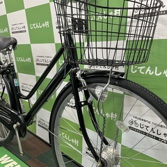 【商談中】【No.10】整備済‼︎前タイヤ新品の27インチ自転車/ブラックの画像