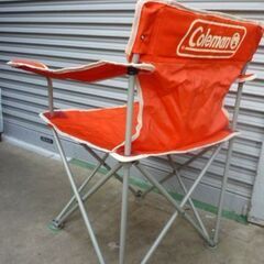 Q706　コールマン　折り畳み　アームチェアの画像