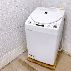 シャープ 8.0kg 洗濯機 一人暮らし T08032の画像