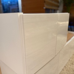 大川家具　キッチンボード上置棚　新品未使用（展示品）の画像