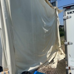 テント　ブルーシートの画像