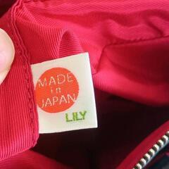 0820-102 LILY トートバッグ クロコ型押し レザー A4可能 大容量 肩掛けの画像