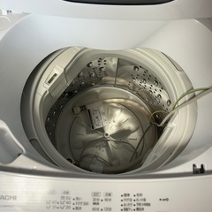 HITACHI 全自動洗濯機 洗濯5.0kg NW-50K-W 2025年製の画像