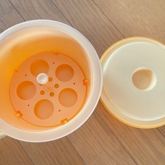 ほかほかファミリー 温泉たまご器 5個用／温泉卵の画像