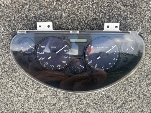 マツダ　MAZDA ロードスター後期 NB8C Roadstar スピードメーター メーターフード　メーターカバー付