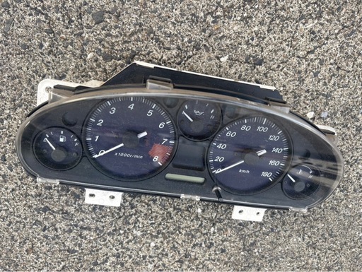 マツダ　MAZDA ロードスター後期 NB8C Roadstar スピードメーター メーターフード　メーターカバー付
