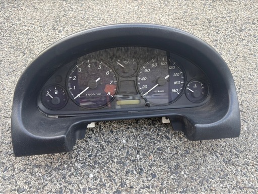マツダ　MAZDA ロードスター後期 NB8C Roadstar スピードメーター メーターフード　メーターカバー付