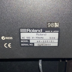 Roland 電子ピアノ HP335 ローランド 椅子付きの画像